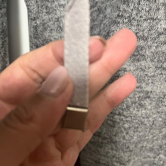 Bobeau stretch Cowl Neck Sweater sweatshirt long sleeve small gray S - Picture 2 of 5